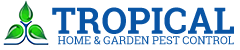 logo for tropical home and garden pest control