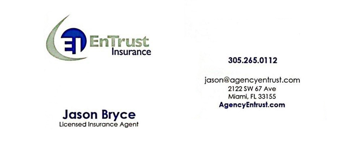Entrust Insurance Jason Bryce